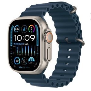 Apple Watch Ultra 2 49mm titanium blue ocean band brand new in box (sealed)
